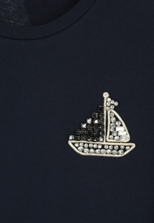 футболка женская t-shirt ricamata  фотография