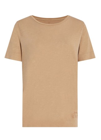 футболка женская  - женская одежда песочная 