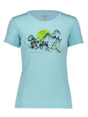 футболка женская  - женские футболки и поло cmp (campagnolo) 