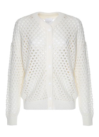 кардиган женский traforato retro  - женская одежда gaelle paris 