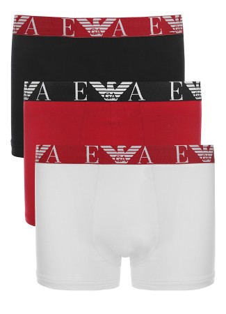 комплект трусов-боксеров мужских mens knit 3-pack trunk  - мужская одежда мультиколор 