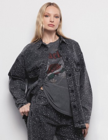 куртка джинсовая  - куртки и пуховики gaelle paris 