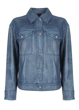 куртка кожаная женская c_sagari  - женская верхняя одежда