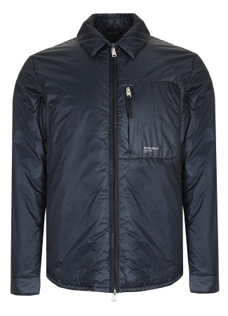 куртка мужская pertex padded shirt jacket  - куртки и пуховики синие 