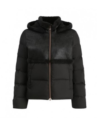 куртка женская еа7  - женская верхняя одежда на шнурках 