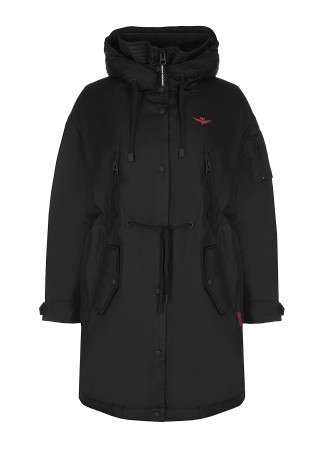 куртка женская giaccone c/cappuccio  - куртки и пуховики облегающие 