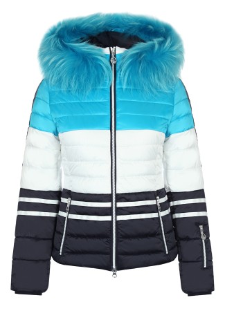 куртка женская горнолыжная barasi  - куртки и пуховики приталенные 