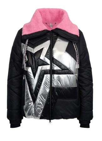 куртка женская kaan  - куртки и пуховики с прорезями 