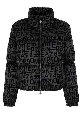 куртка женская logo ea7 - куртки и пуховики ea7 emporio armani 