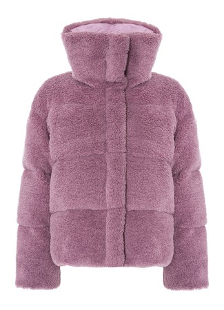 куртка женская  - женская верхняя одежда фиолетовая 