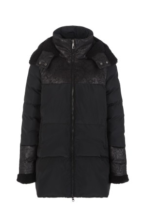 пальто женское caban coat  - женская верхняя одежда ea7 emporio armani 