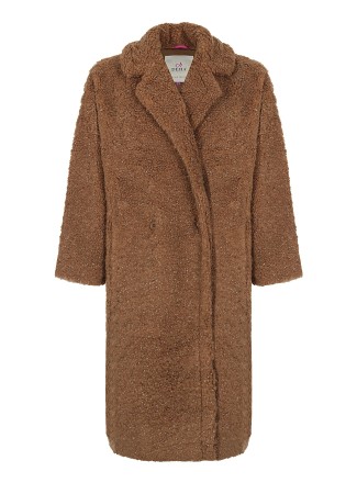 пальто женское lurex teddy coat  - женская верхняя одежда deha 