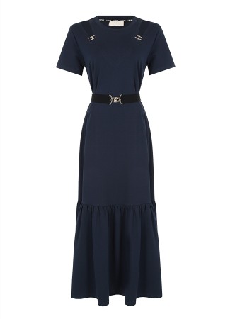 платье женское ecs abito jersey t.unita  - женские платья и сарафаны liu jo 