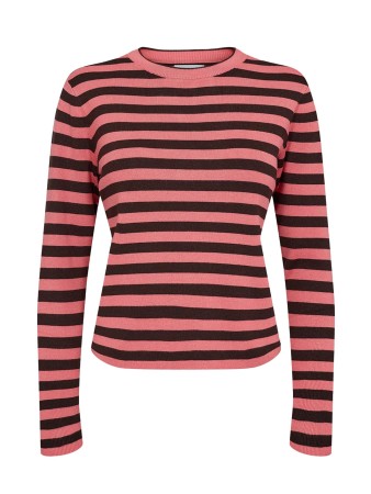 пуловер женский stripy  - женская одежда numph 