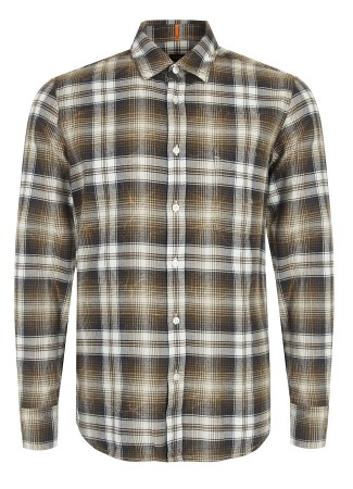 рубашка мужская relegant_6  - мужская одежда песочная 