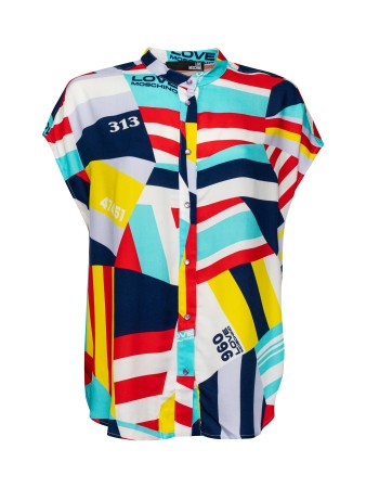 рубашка женская   - женская одежда мультиколор 