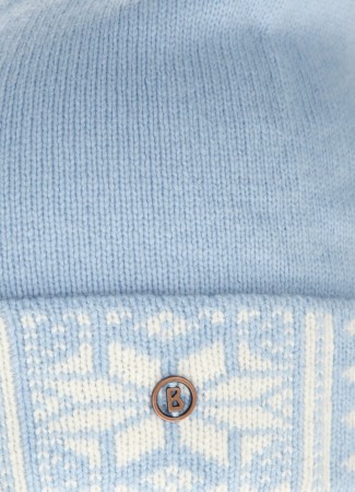 шапка женская maila  - женские аксессуары с логотипом 