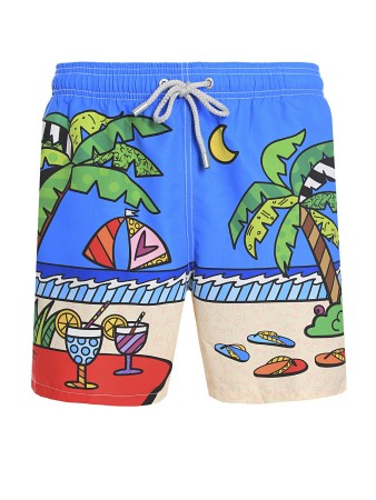 шорты для плавания мужские gustavia placed print  фотография