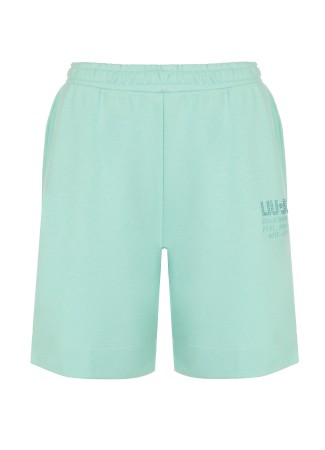 шорты женские pant felpa corto  - женские шорты зеленые 