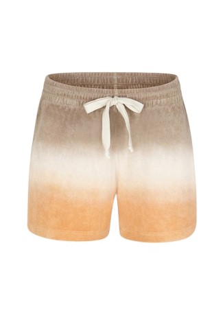 шорты женские terry fleece shorts dipdye  - женская одежда juvia 