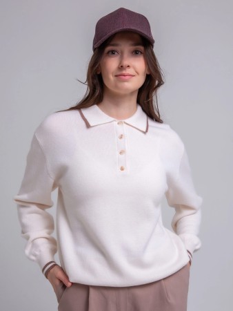 свитер-поло женский  - женская одежда thistle 