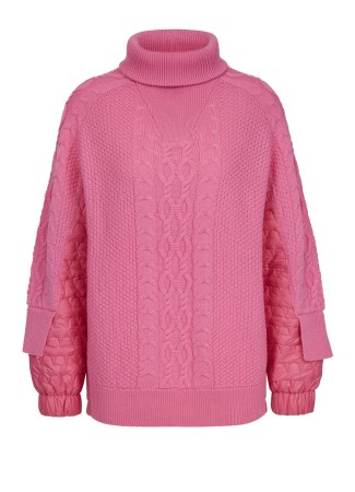 свитер женский derbella  - женская одежда стеганая 