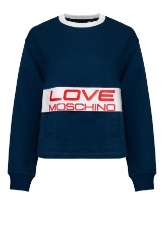 свитшот женский  - женская одежда love moschino 