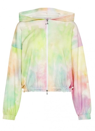 толстовка женская allover full-zip hoodie  - женская одежда мультиколор 