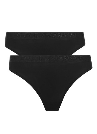 трусы женские ladies 2-pack brief  - женская одежда emporio armani underwear 