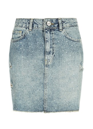 юбка джинсовая женская  - женская одежда gaelle paris 