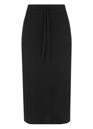 юбка женская knitted linen skirt  фотография