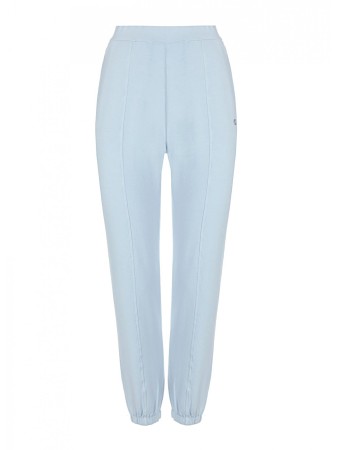 зауженные женские брюки с эластичным поясом comfort jogger pants  фотография