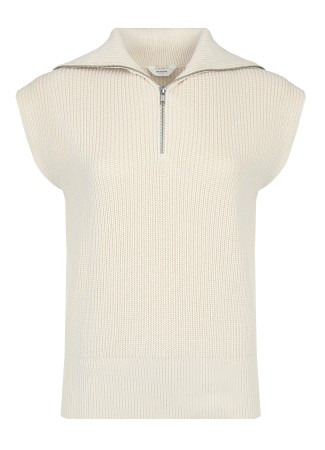 жилет женский half zip  - жилеты без рукавов 