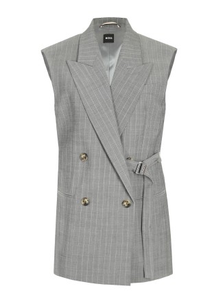 жилет женский jewelara  - жилеты в полоску 