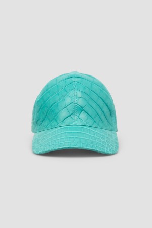 бейсболка  - аксессуары бирюзовые 