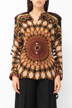 блуза  - женские блузы облегающие 