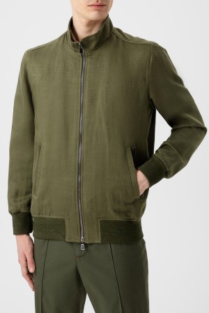 бомбер  - куртки и пуховики isaia 