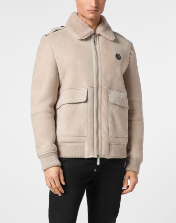 бомбер  - куртки и пуховики бежевые 