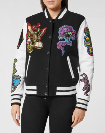 бомбер  - женская верхняя одежда philipp plein 