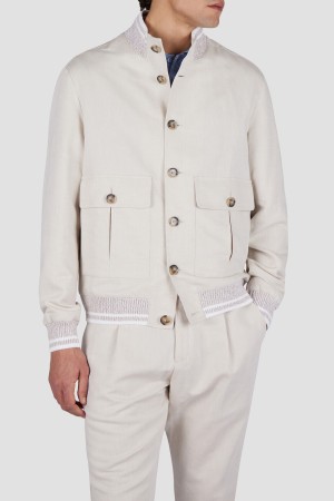 бомбер  - мужские куртки с манжетами 