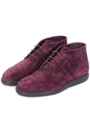 ботинки  - обувь бордовая 