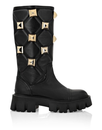 ботинки  - обувь черная 