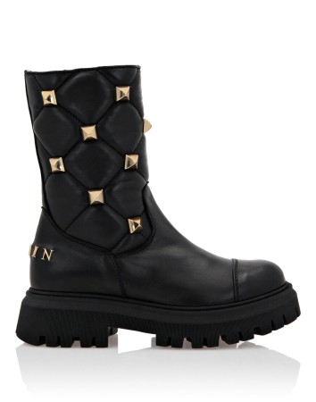 ботинки  - обувь черная 