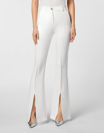 брюки клеш  - женские брюки с принтом 