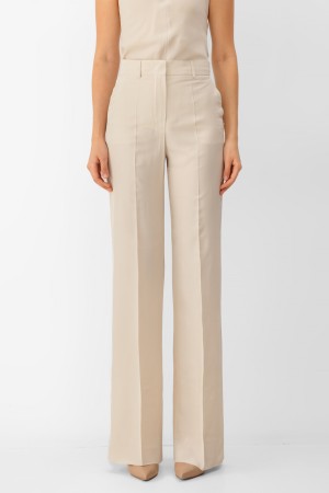 брюки maxmara - женские брюки со складками 