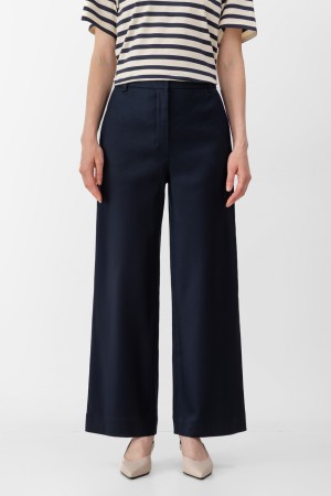 брюки maxmara - женские брюки с прорезями 