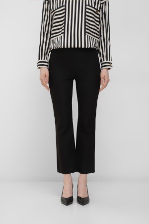 брюки maxmara - женские брюки укороченные 