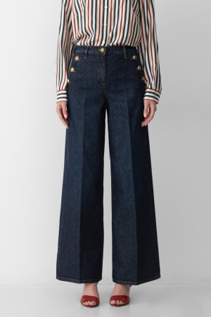 брюки  модель aceto - женские брюки luisa spagnoli 