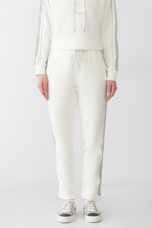 брюки  модель asilo - женские брюки с лампасами 