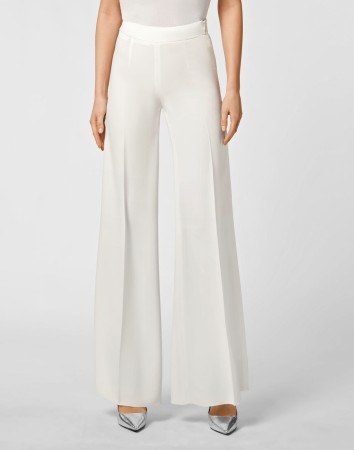 брюки прямые  - женские брюки с принтом 